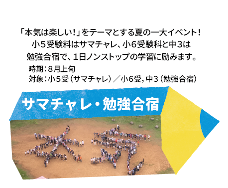 サマチャレ・勉強合宿